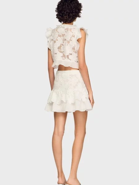 Топ Sandro білий