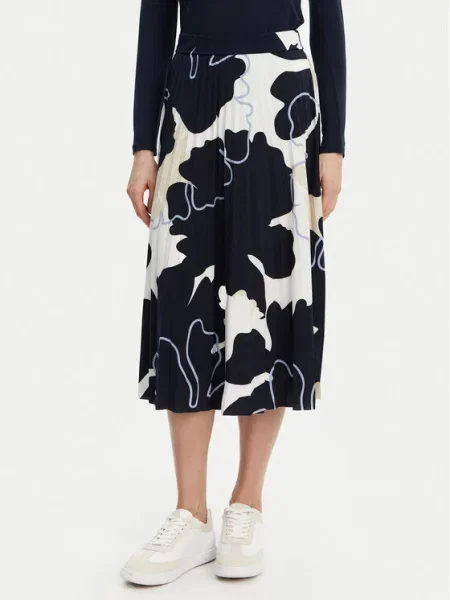 Tom Tailor Fustă plisată Bleumarin