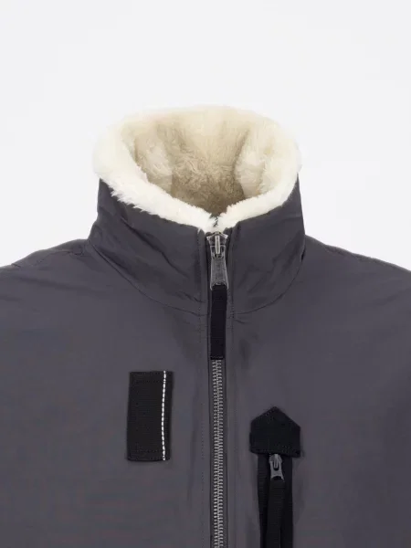 ALPHA INDUSTRIES Prechodná bunda krémová sivá