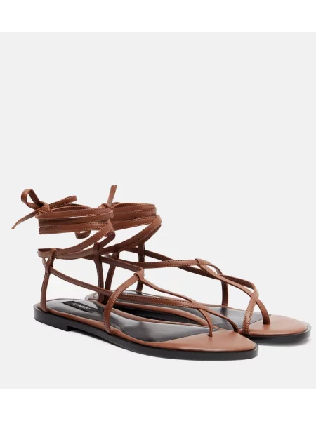 Sandale A.emery din piele maro