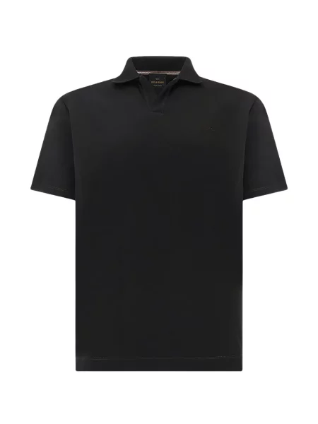 Gulerat tricou Paul & Shark negru