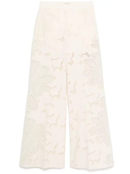 Pantaloni Elie Saab cu broderie