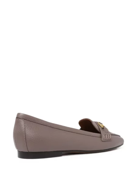 Pantofi loafer Pollini din piele gri