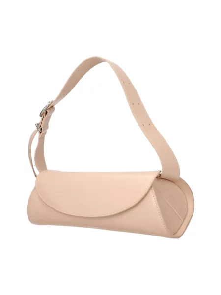 Torebka Jil Sander skórzana różowa