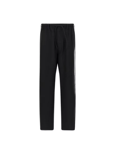 Spodnie dresowe Y-3 w paski czarne
