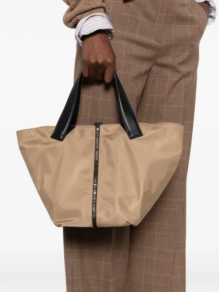 Geantă shopper Alexander Smith maro