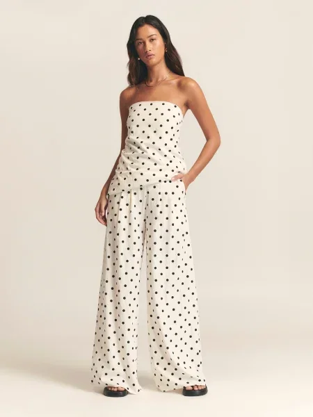 St MRLO Hlače črna bela