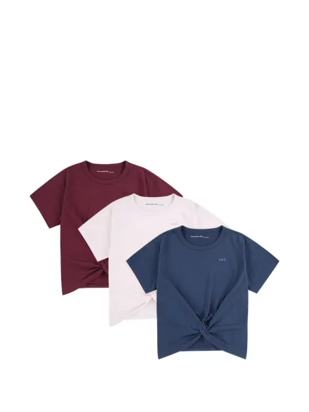 Dětské tričko Abercrombie Fitch růžové