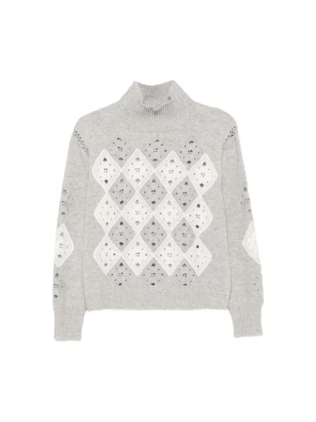 Sweter Ermanno Scervino szary