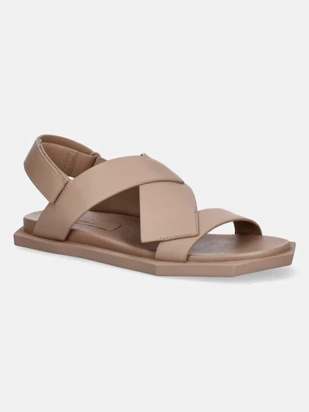 United Nude sandali z odprto usnjeni Poly Straps Lo Unisex-L bež