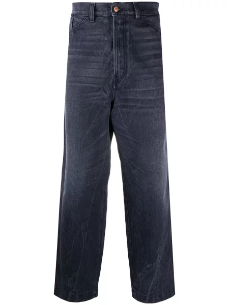 Traperice ravnih nogavica Diesel plava