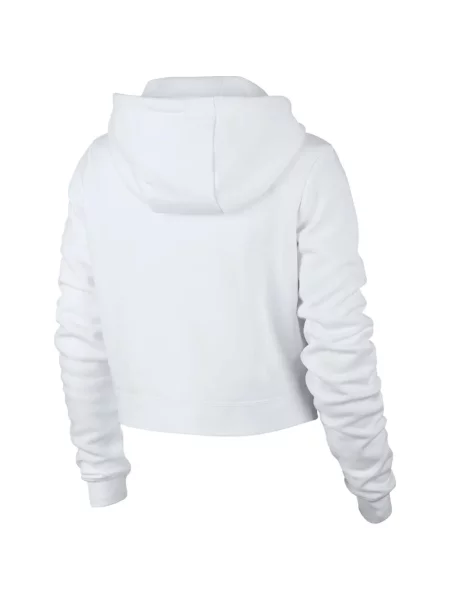 Krótka koszulka Nike polarowa do biegania biała