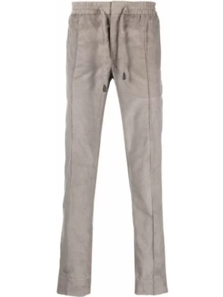 Pantaloni Brioni cu cordon gri