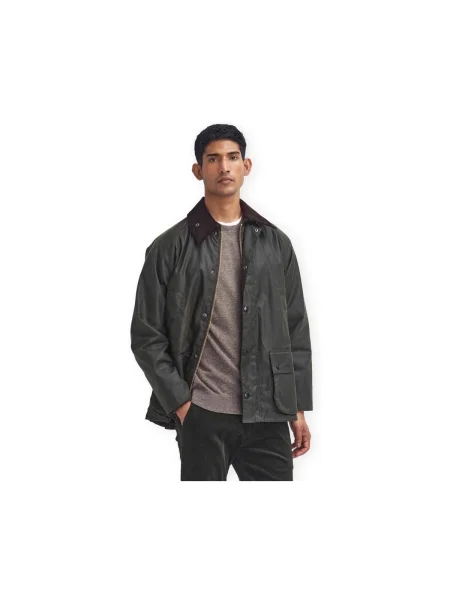 Îmbracaminte Barbour Classic Bedale Wax Jacket Archive Olive verde