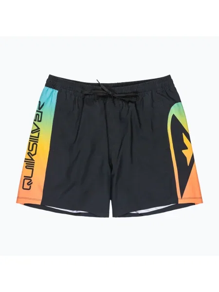 Quiksilver de zi cu zi Holmes Volley 16 "negru Holmes bărbați pantaloni scurți de înot negru