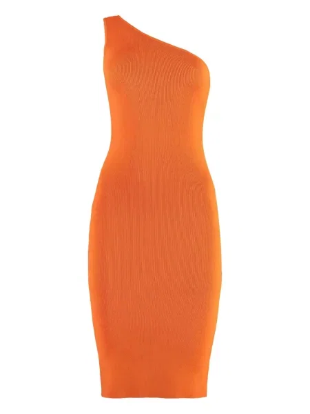 Rochie Yves Salomon de costum portocaliu