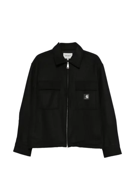 Geacă Carhartt Wip cu autograf negru