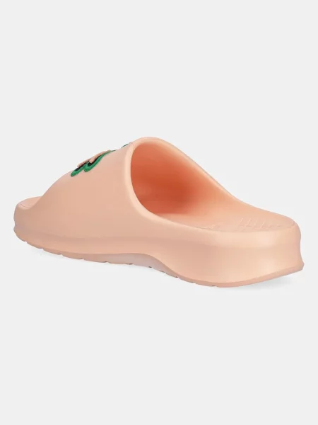 Lacoste papucs SERVE SLIDE platformos narancssárga