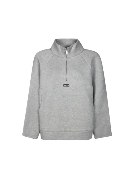 Bluza z kapturem Rotate Birger Christensen z kapturem szara