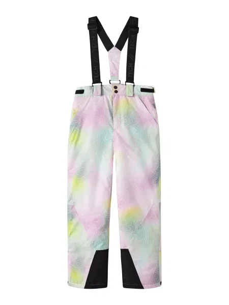 NAME IT Pantaloni sport turcoaz / roz / negru alb