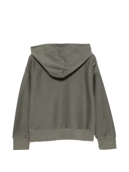 Bluza z kapturem dziecięca Emporio Armani zielona