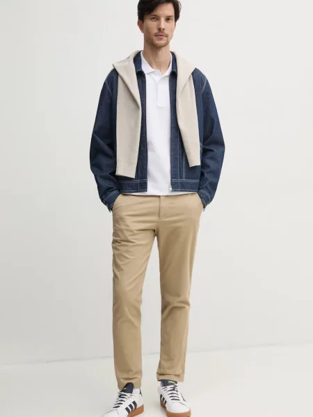 Поло Red Bull Racing x Pepe Jeans TIPPED LOGO POLO з принтом білий