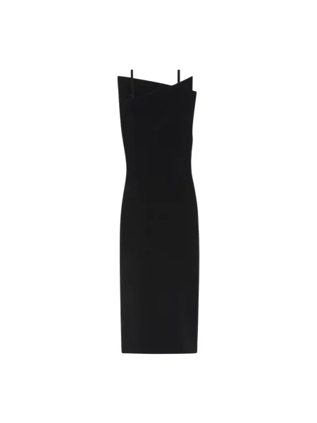 Sukienka Sportmax biznesowa czarna