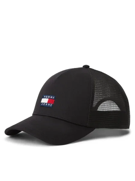 Tommy Jeans Șapcă baseball HERITAGE negru