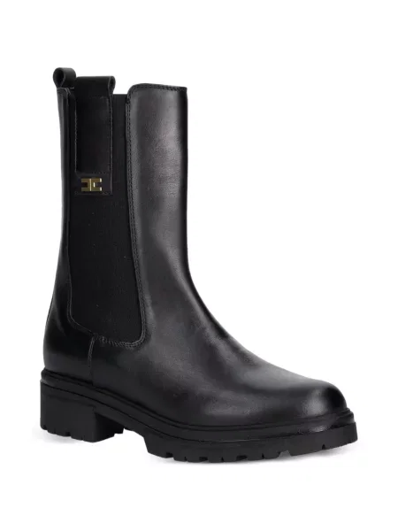 Dětské chelsea boots Elisabetta Franchi černé