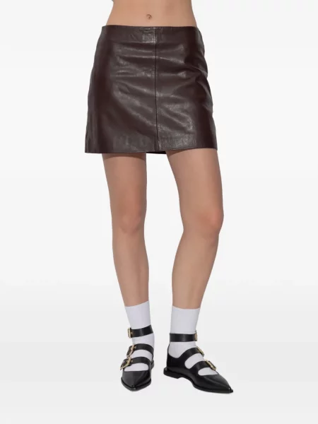 Fusta mini Allsaints maro