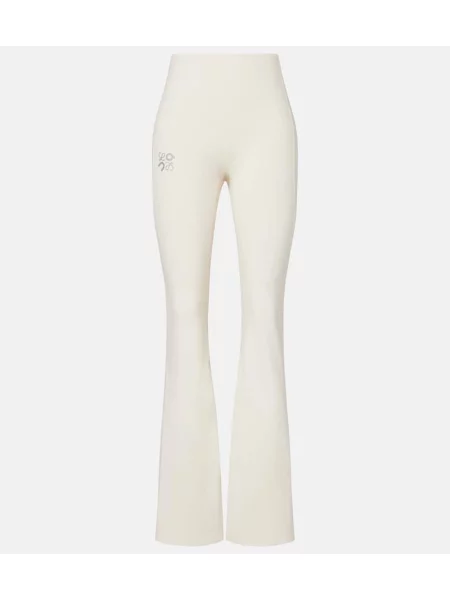Leggings Loewe alb