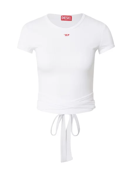 Diesel tricou T-BUNNY-TAIL alb