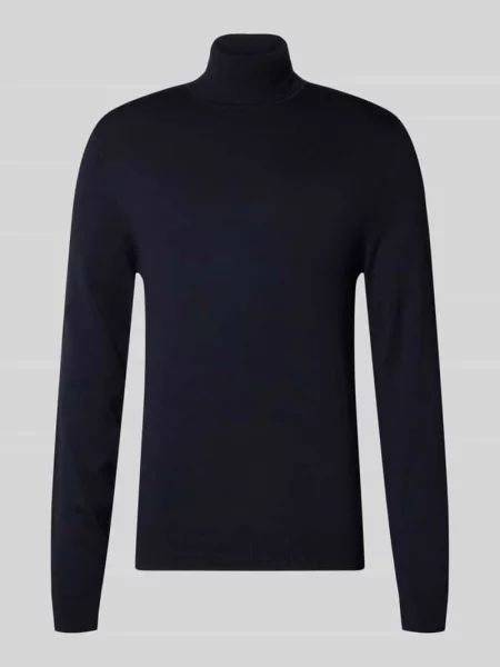 Golf z mieszanki Mcneal granatowy