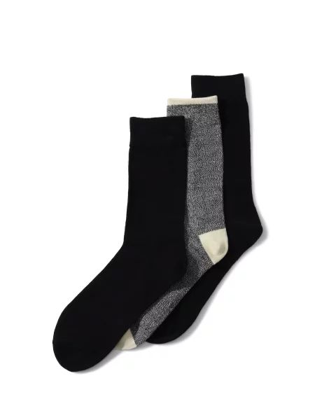 JACK & JONES Șosete JACRIDER crem amestecat negru