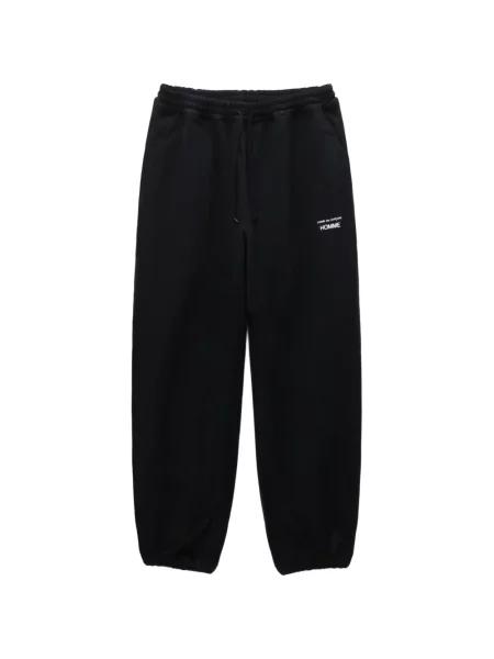 Pantaloni Comme Des Garçons Homme cu imagine alergare negru