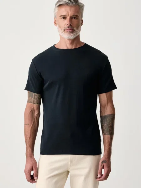 Lindbergh T-shirt basic z granatowa