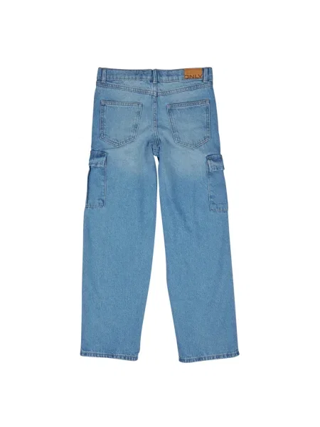 Pantaloni cargo copii Only albastru
