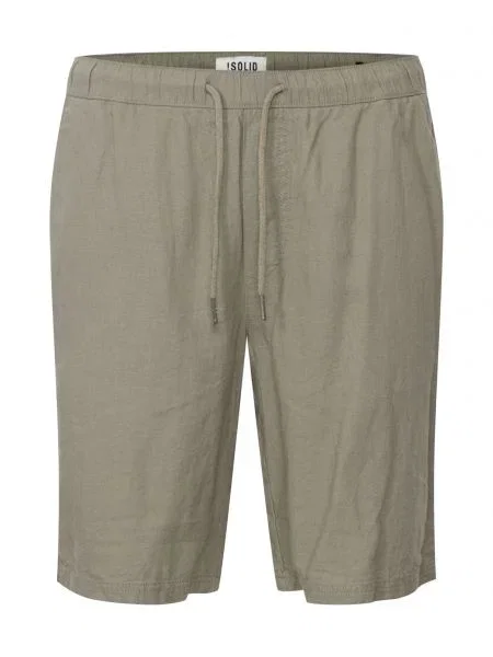 !Solid Chino kalhoty Aurelius šedobéžová