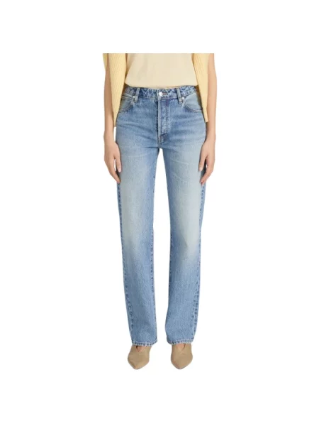 Jeansy Frame niebieskie