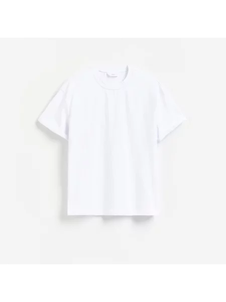 Reserved Oversized pamutban gazdag póló fehér