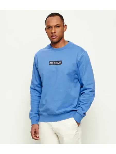 Napapijri Hanorac JASPER | Relaxed fit albastru