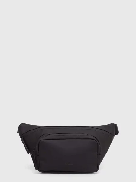 Rains Bum Bag Black Unisex Plecaki i torby Rains Size: One size czarny