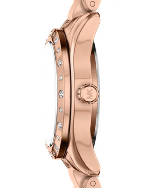 Michael Kors Karóra és karkötő szett Lexington Set rózsaszín