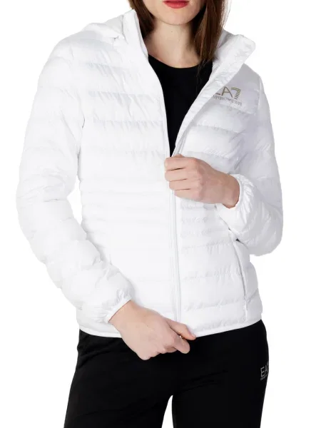 Prošívaná bunda Ea7 bílá