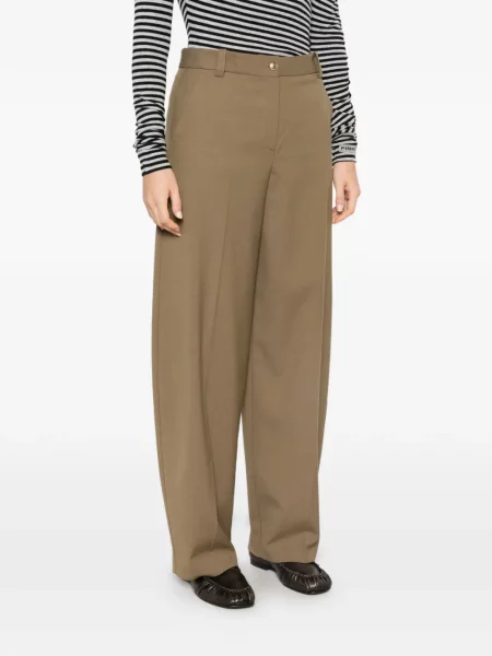 Pantaloni Pinko cu autograf verde