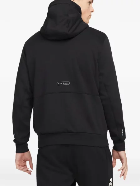 Kratke hlače Nike od flisa s camo uzorkom kamenje crna
