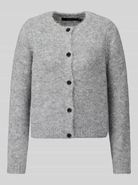Kurtka z dzianiny o kroju regular fit z dodatkiem wełny model ‘NOVAH’ Vero Moda