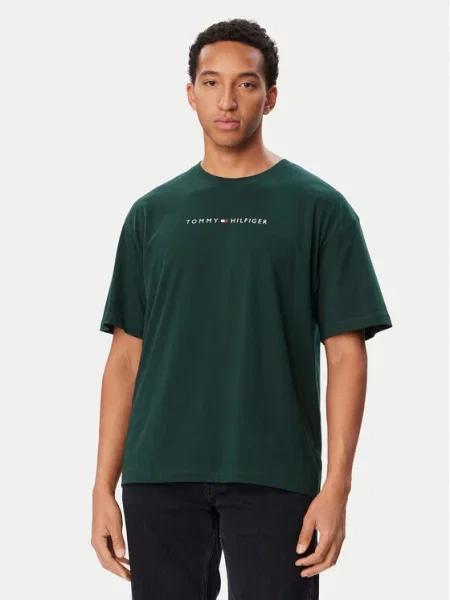Tommy Hilfiger Póló Sötétzöld