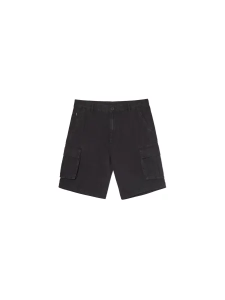 Cropp Шорти з накладними чорний
