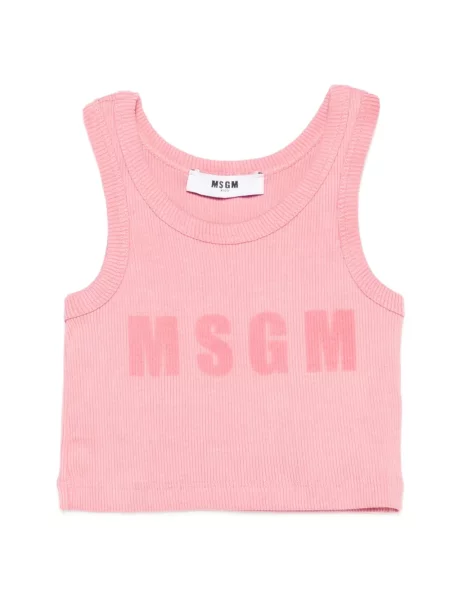 Podkoszulka dziecięca Msgm różowa